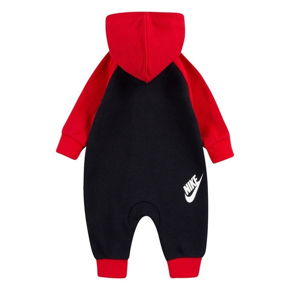 Nike JDI Fly Coverall - Black With Red - 12M - Picture 3 of 4